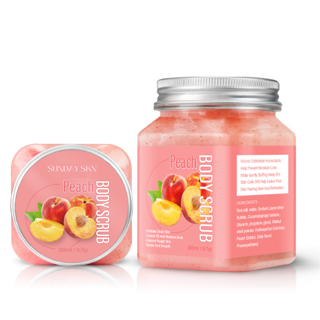 Peach Smooth Body Scrub