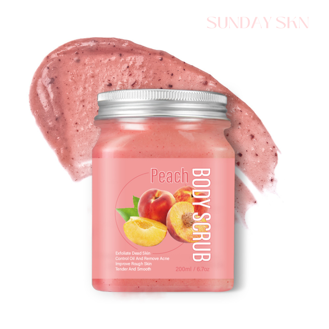 Peach Smooth Body Scrub