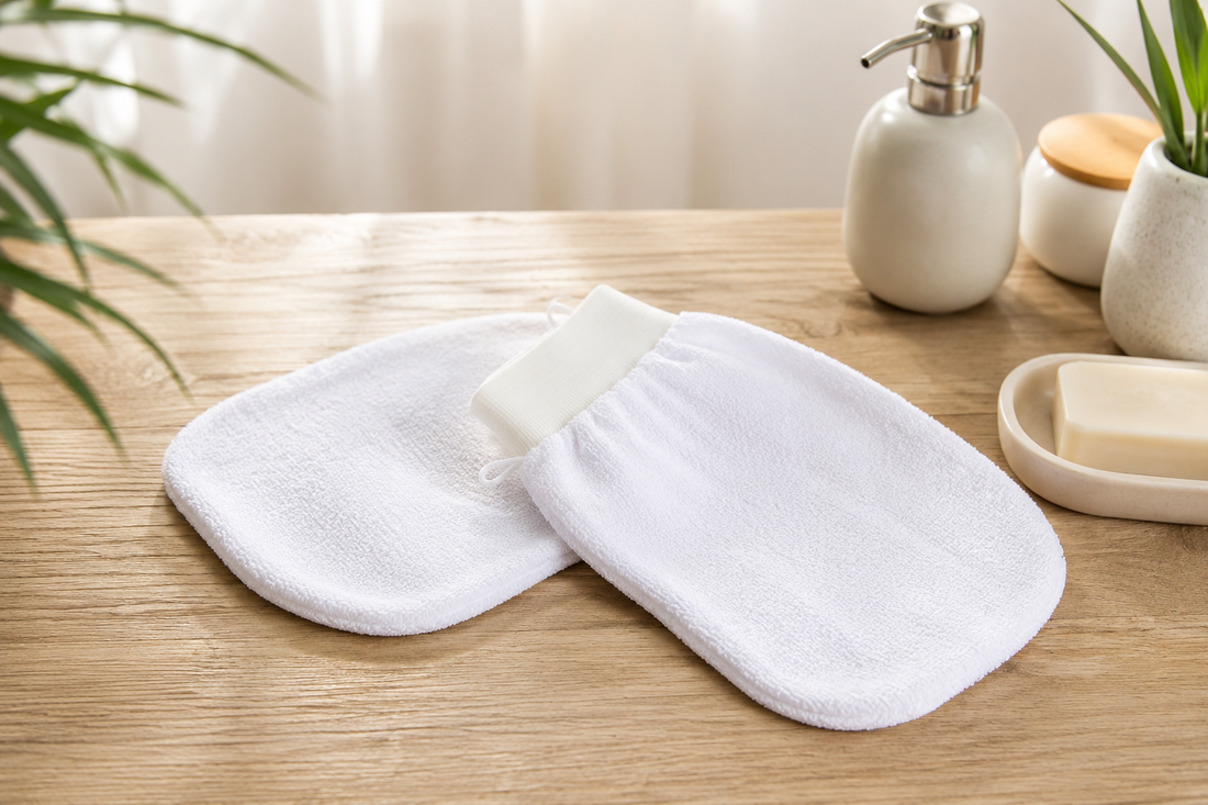 How to Use an Exfoliating Glove for Softer, Smoother Skin