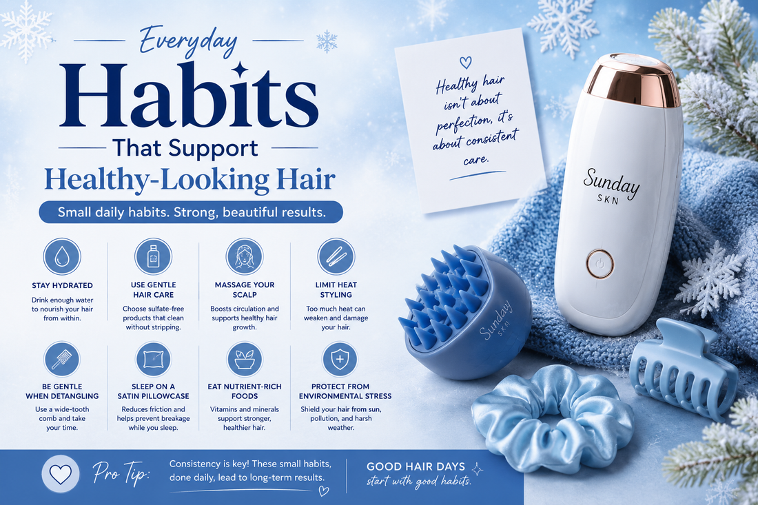 Everyday Habits That Support Healthy-Looking Hair