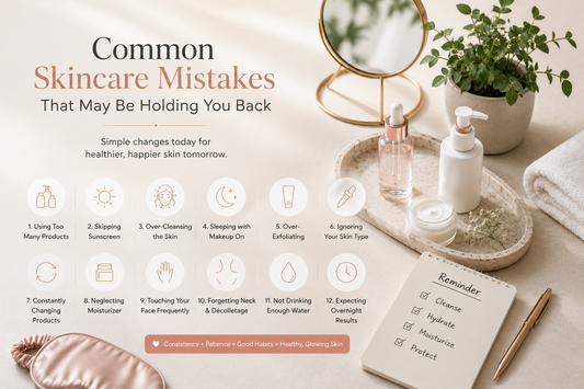 Common Skincare Mistakes That May Be Holding You Back