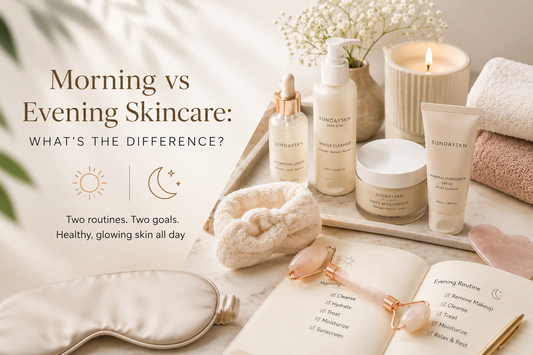 Morning vs Evening Skincare: What's the Difference?