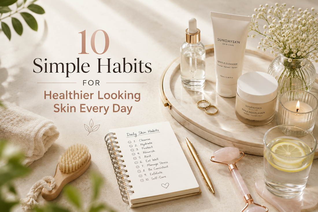 10 Simple Habits for Healthier Looking Skin Every Day