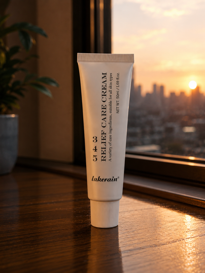 345 Relief Cream Comprehensive solution to skin problems Anti-sugar and antioxidant Brightening skin Improving acne marks Moistu