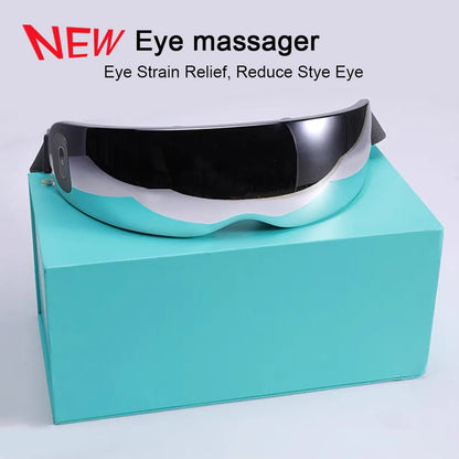 New Eye Massage Device Vibration Eye Massage Instrument Acupressure Eye Massager With 12 Massage Heads Super Relax