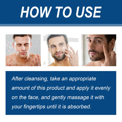 Men's Retinol Collagen Face Cream Hydrating Lifting Firming Fade Fine Lines Brighten Skin Tightening Anti-Wrinkle Men Skin Care