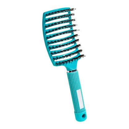 1pc Magic Scalp Massage Hair Brush for Women - Professional Detangling Tool for Wet Curly Hair - Hairdressing Tool