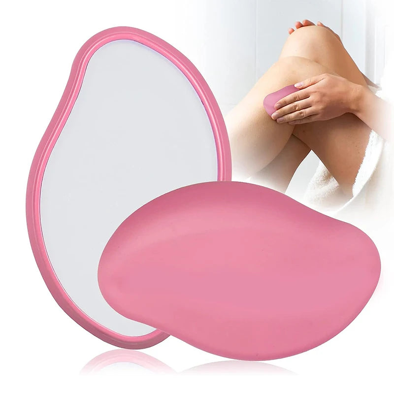 Crystal Hair Eraser Epilator Reusable Crystal Hair Remover Painless Exfoliation Hair Removal Tool Hair Eraser for Back Arms Legs