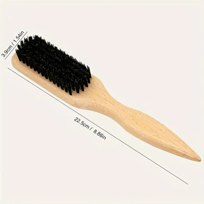 Hair Brushes - Bamboo Handle, Durable & Soft Bristles for Styling, Detangling, and Grooming, Gentle on Wet Hair, Perfect for All