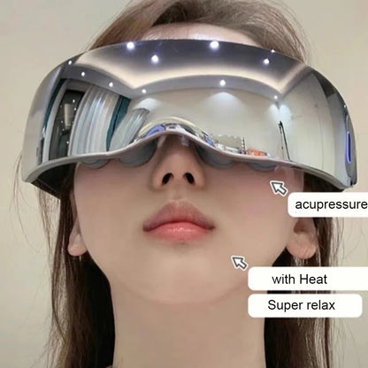 New Eye Massage Device Vibration Eye Massage Instrument Acupressure Eye Massager With 12 Massage Heads Super Relax