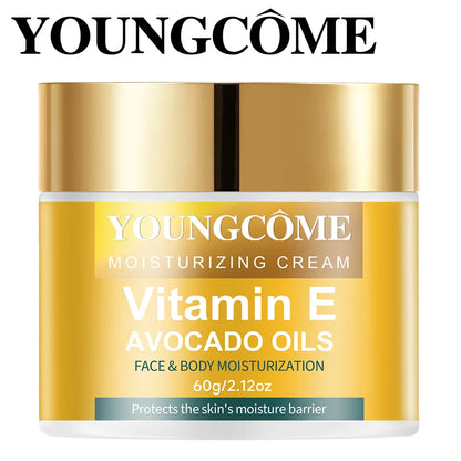 Vitamin E moisturizing Cream Anti Aging Firming Lifting Fade Fine Lines Whitening Moisturizing Brightening Skin Care Cosmetic