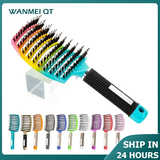 Scalp Massage Brush | Detangling Tool for Curly Hair