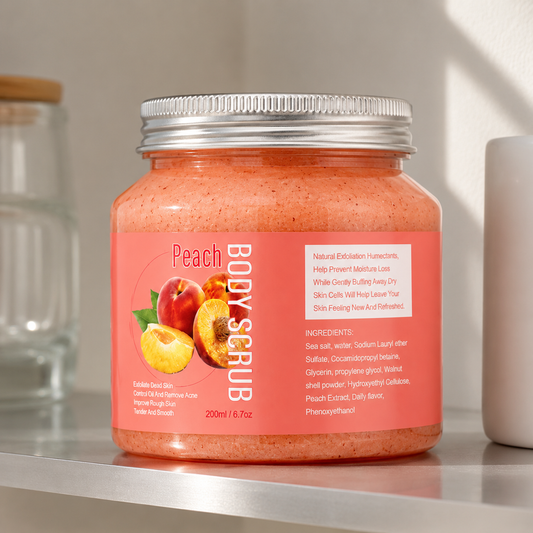 Peach Smooth Body Scrub